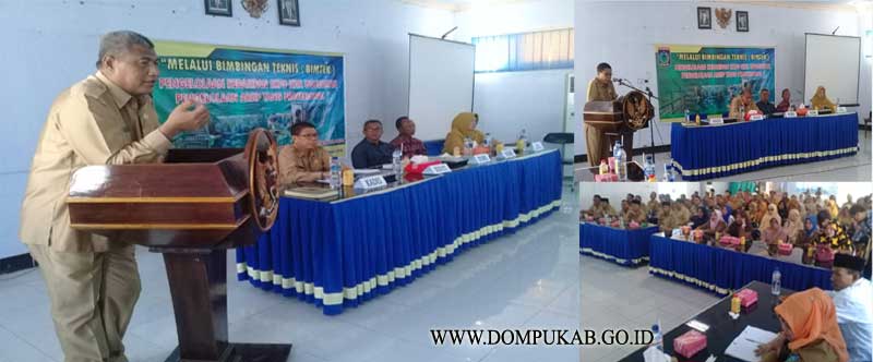 bimtek kearsipan Kabupaten Dompu