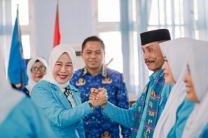 Ny. Onti Farianti Bambang Firdaus Hadiri Pelantikan Pengurus Himpaudi Periode 2025-2029