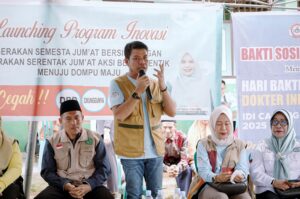 Bupati Dompu Launching Program Inovasi Jentik di Desa Nangamiro: Aksi Bebas Jentik Menuju Dompu Maju
