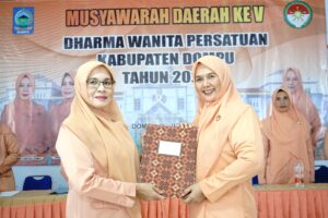 Musyawarah Daerah Dharma Wanita Persatuan Kabupaten Dompu Tahun 2025 Berlangsung Sukses: Perkuat Peran Perempuan dalam Pembangunan Daerah