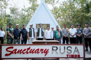 Wakil Menteri Kehutanan RI Resmikan Taman Nasional Tambora dan Lepas Rusa di Kawasan Konservasi Doroncanga, Dompu