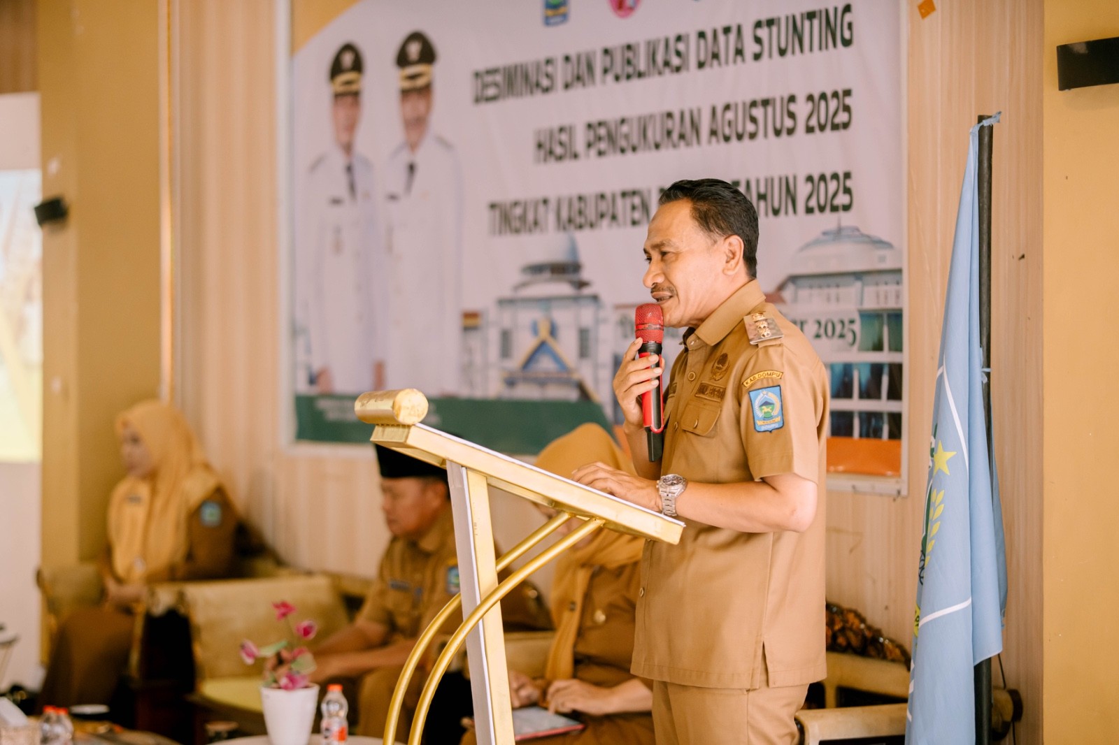 Desiminasi dan Publikasi Data Stunting, Wabup Dompu: Cegah Stunting Selamatkan Aset Bangsa