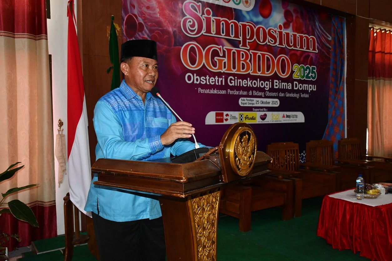 Sekda Dompu Buka Simposium dan Workshop Ogibido