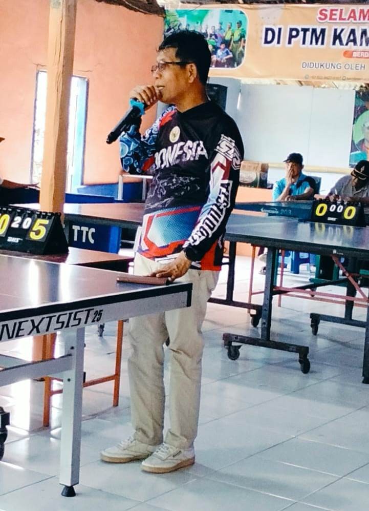 Bupati Dompu Diwakili Asisten I, Apresiasi IGI Gelar Turnamen Tenis Meja Antar Guru