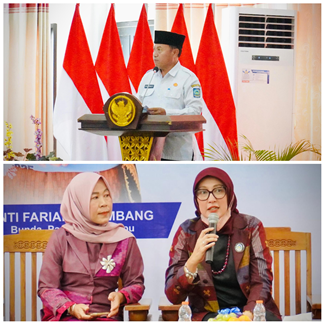 Sekda Bersama Bunda PAUD Dompu Sambut Kehadiran Bunda PAUD NTB di Aula Pendopo