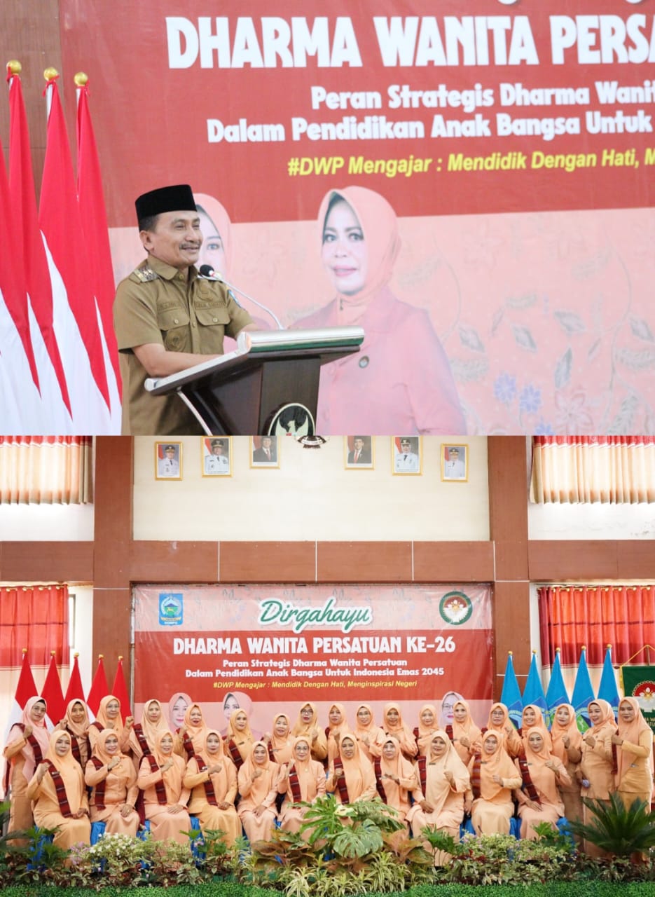 Wakil Bupati Dompu Hadiri Peringatan HUT Dharma Wanita Persatuan Ke - 26 Tahun 2025