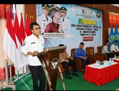 Pj. Sekda Membuka Kegiatan Pembinaan GTP dan GL Al-Quran