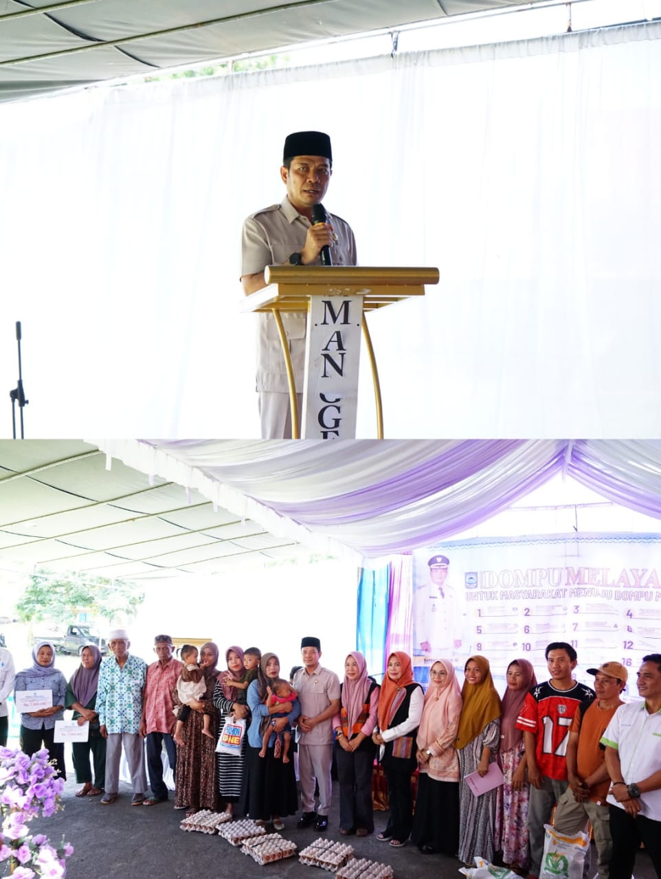 Bupati Dompu Hadir di Desa Kwangko melalui Program Dompu Melayani