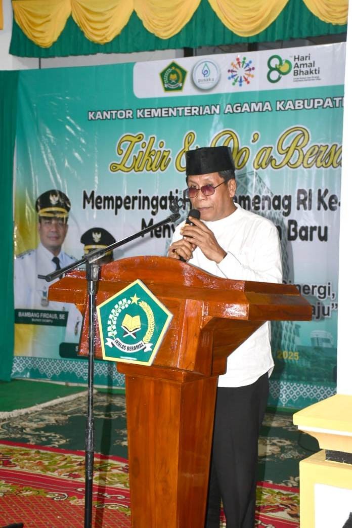 PJ Sekda Dompu Hadiri Tabligh, Dzikir dan Doa Bersama Sambut Tahun Baru 2026