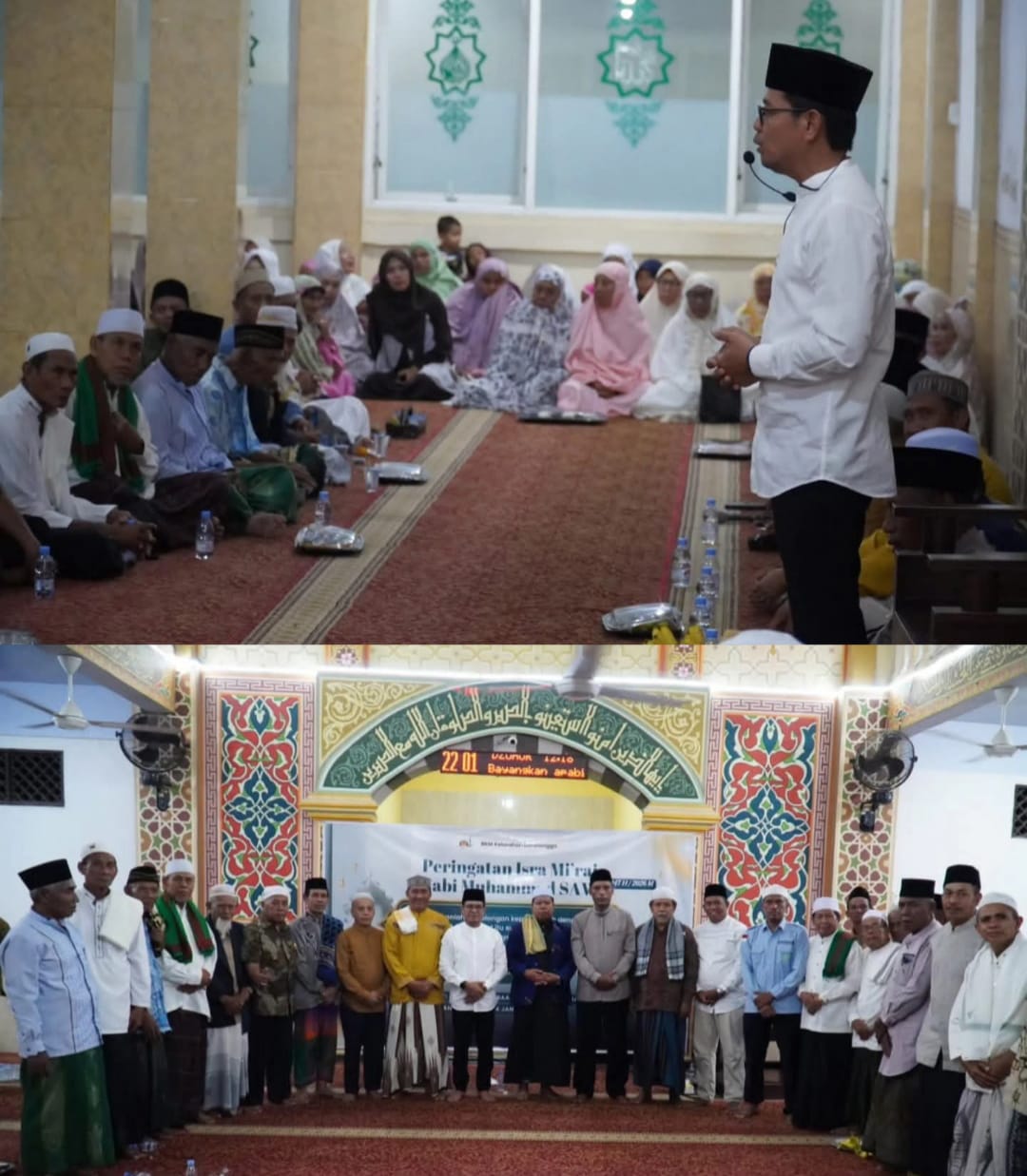 Bupati Dompu Ajak Warga Teladani Hikmah Isra Mi’raj di Kelurahan Dorotangga
