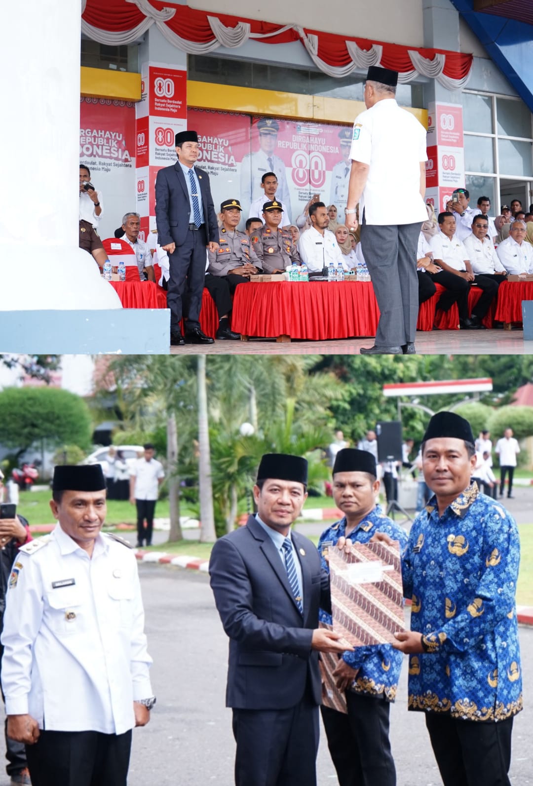 Bupati Dompu Serahkan SK kepada 5.387 PPPK Paruh Waktu Secara Simbolik