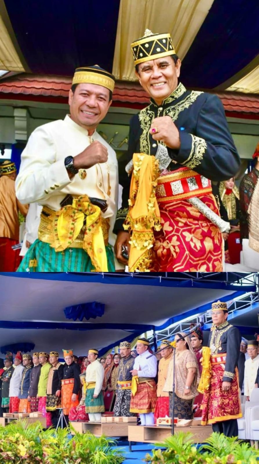 Sinergi Antar Daerah: Bupati Dompu Hadiri Puncak HUT ke-67 Kabupaten Sumbawa