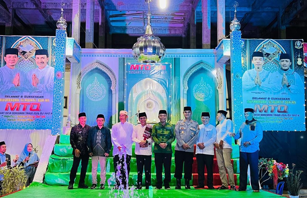 MTQ Desa Dorebara Resmi Dibuka, PJ Sekda Dompu Tekankan Penguatan Nilai Al-Qur’an