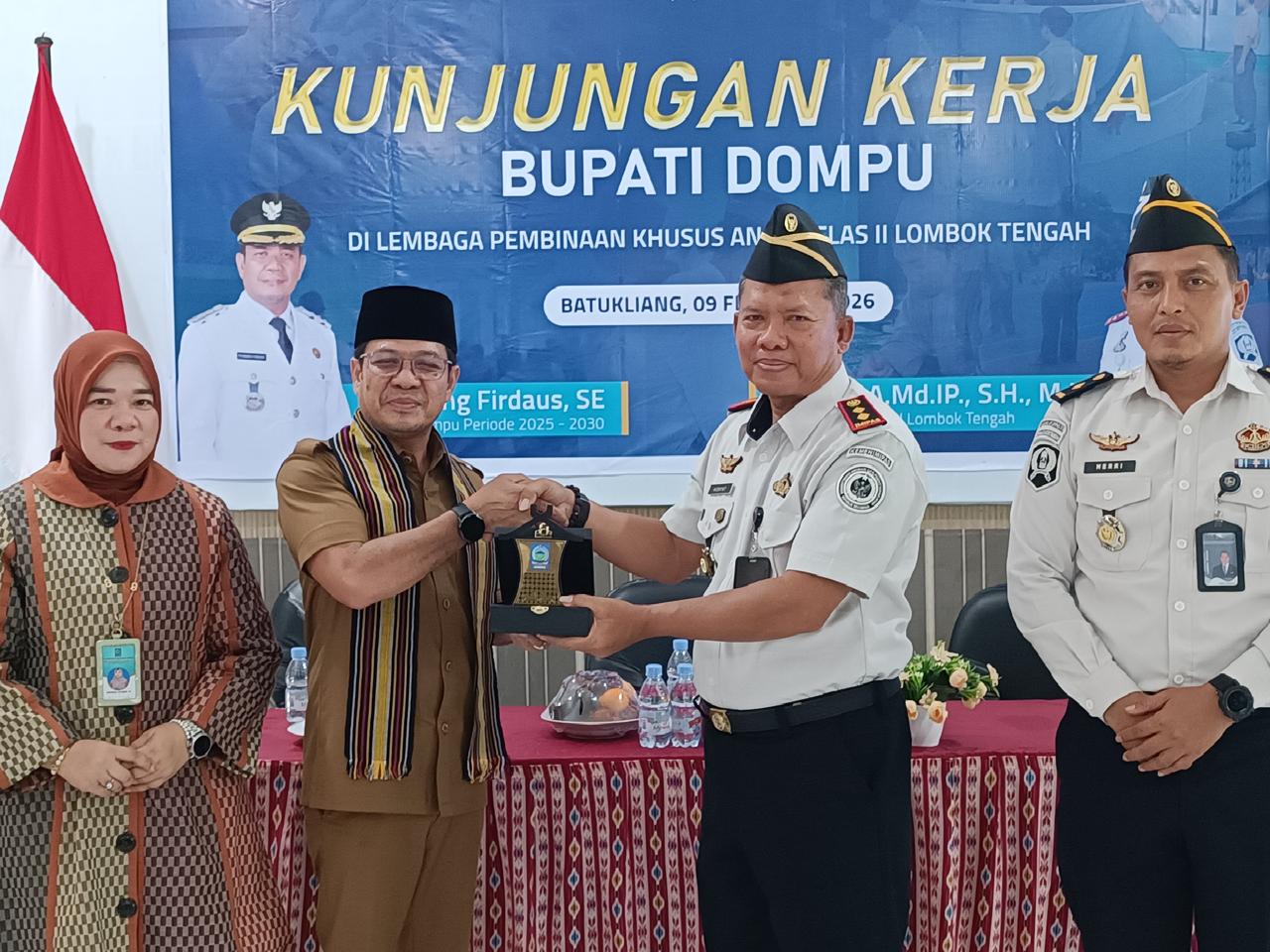 Bupati Dompu Dorong Pembinaan dan Perlindungan Hak Anak di LPKA Mataram