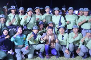 Bupati Dompu Lepas Gerak Jalan 45 KM: Kobarkan Semangat Perjuangan dan Jaga Persatuan